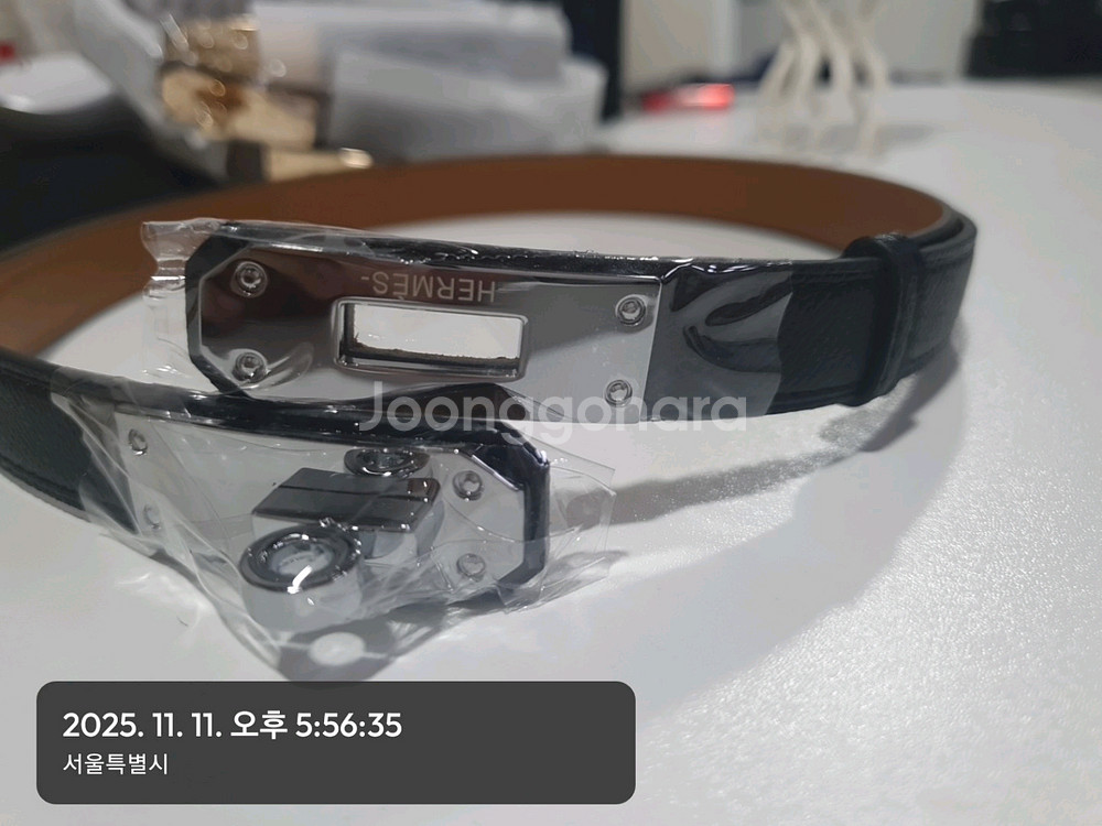 에르메스 켈리 여성 벨트--0