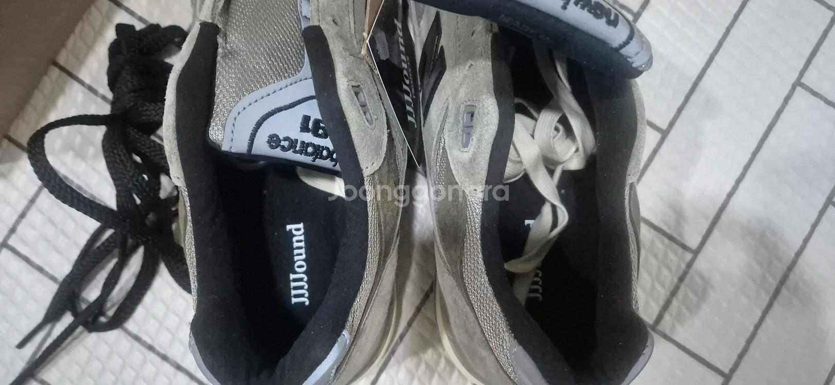 뉴발란스 M991JJA GREY 991 메이드 인 UK 스니커즈 290mm 판매합니다.--3