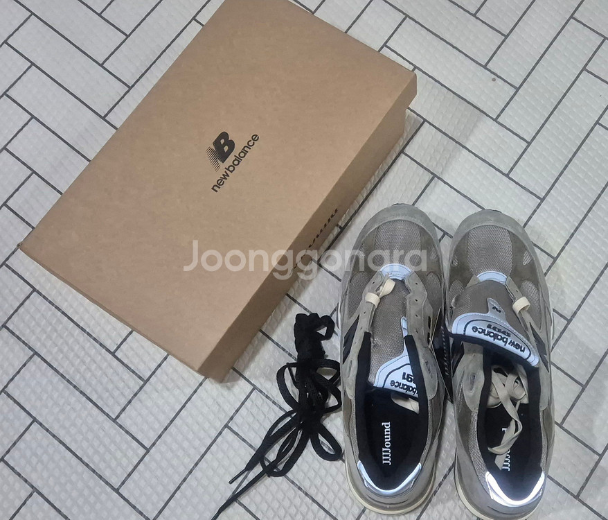 뉴발란스 M991JJA GREY 991 메이드 인 UK 스니커즈 290mm 판매합니다.--4