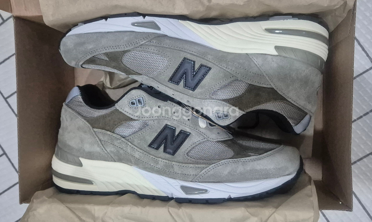 뉴발란스 M991JJA GREY 991 메이드 인 UK 스니커즈 290mm 판매합니다.--6
