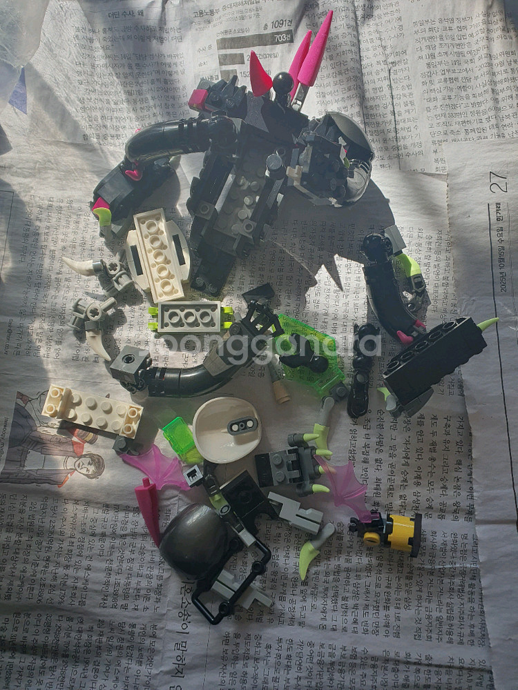 레고 피규어 및 미조립 벌크--1