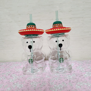 스타벅스 중국 멕시칸 베리어스타 글라스 텀블러 509ml 미사용 새상품