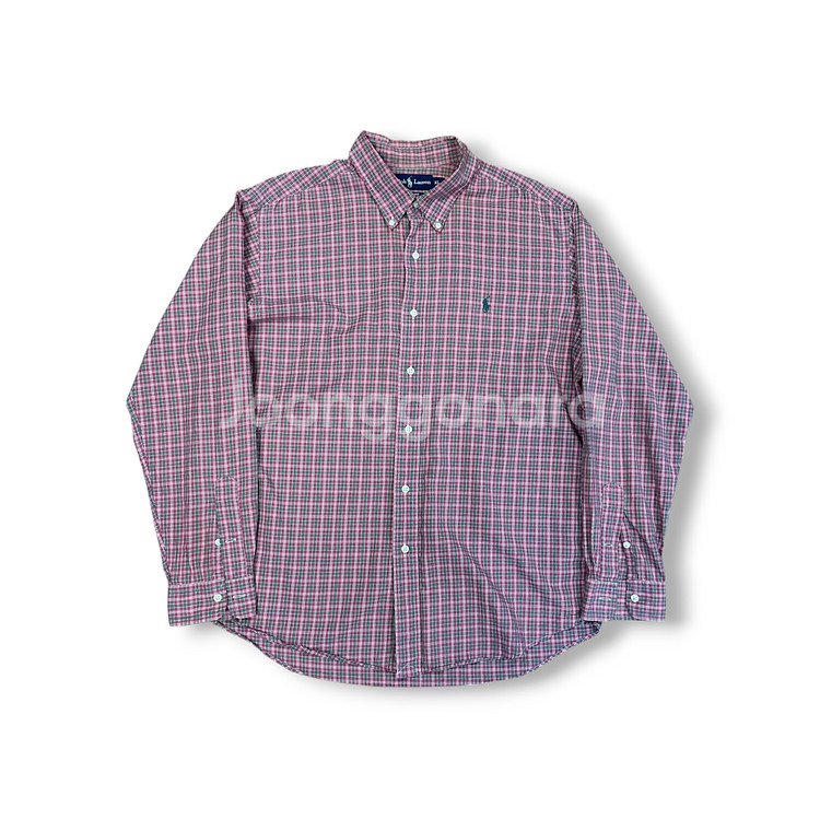 폴로랄프로렌 체크 셔츠--0