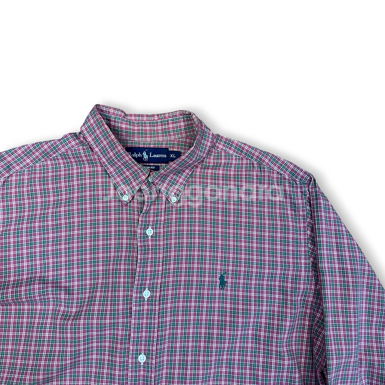 폴로랄프로렌 체크 셔츠--1