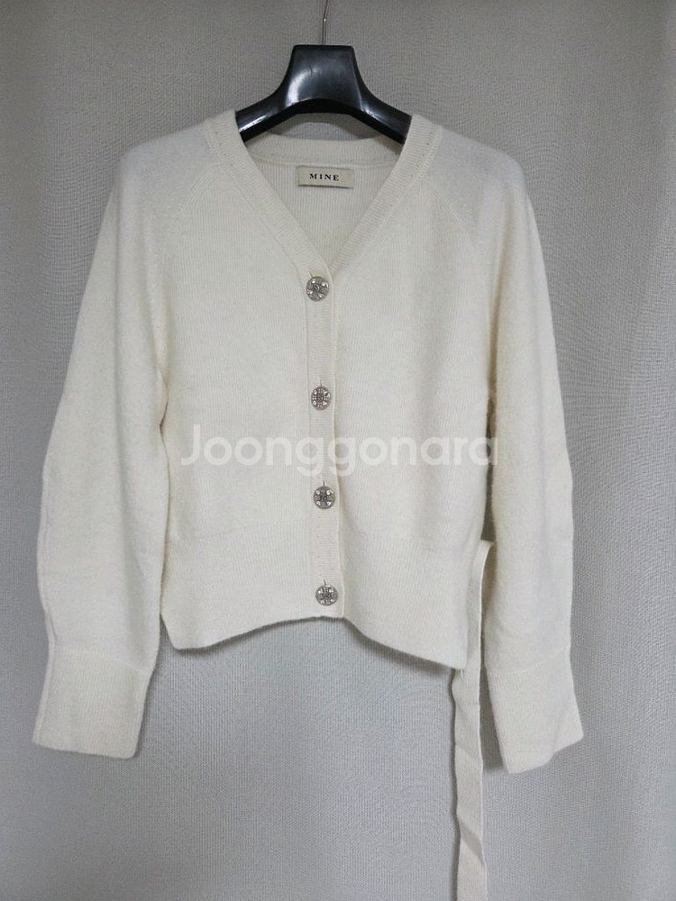 마인 알파카 크리스탈 가디건(랑방,마인,타임,더캐시미어--1