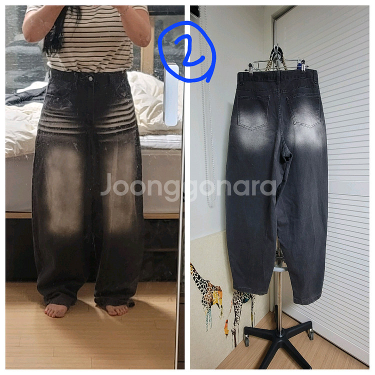 무신사,에이블리)와이드카고팬츠, 벌룬와이드팬츠--6