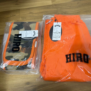 히로 키치레터링 바지140,머플러 새상품