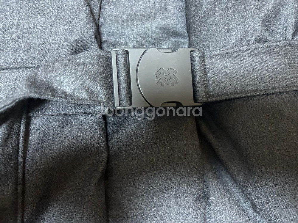 미착용 코오롱 프리미엄 울 스노우문 90 벨트 롱패딩 안타티카--6