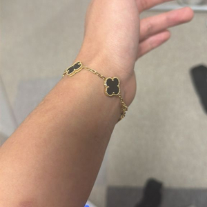 18k 반클리프알함브라 팔지 제작 2.3돈정도