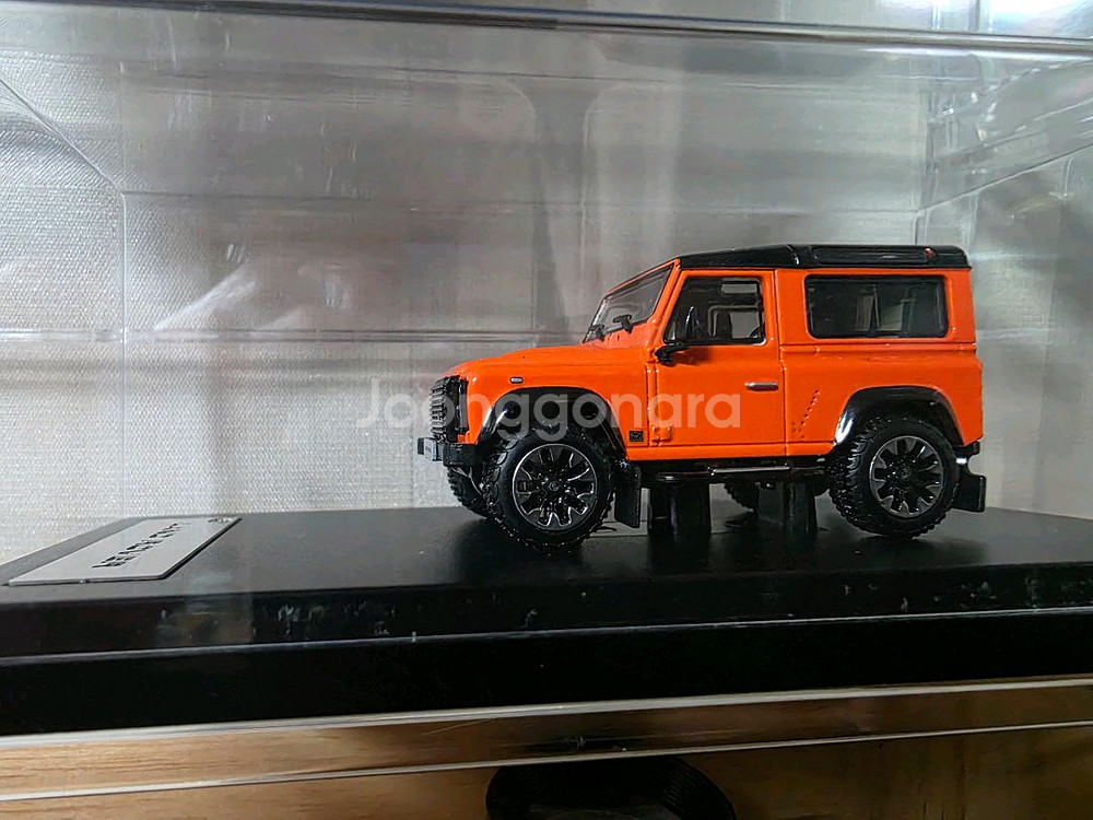 1/64 랜드로버 디펜더스 90 모델카--2