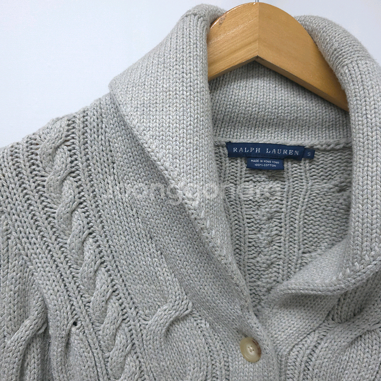 폴로 랄프로렌 케이블 니트 가디건--2