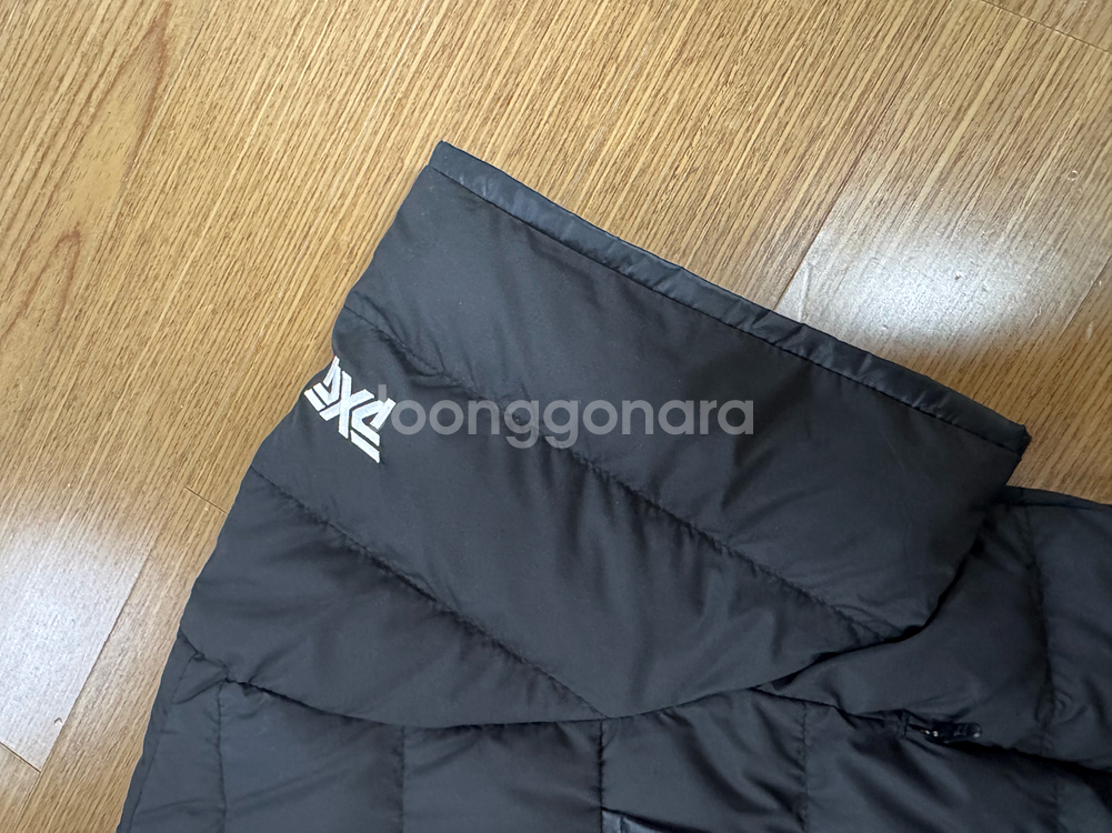 PXG 여성 반팔 다운 패딩 블랙 S--4