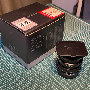 보이그랜더 녹턴 23mm F1.2 렌즈 후지필름 x 마운트