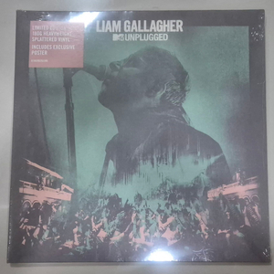 LP 오아시스 리엄 갤러거 MTV 언플러그드 라이브 스플래터 바이닐 리미티드 에디션 미개봉 판매합니다.