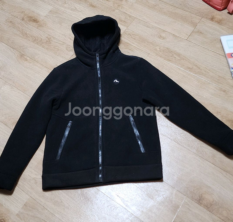 [100-105]에비수 후리스 후드점퍼/남여공용기모자켓--2