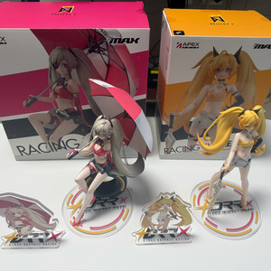 DJMAX 디제이맥스 엘 클리어 페일 피규어 세트