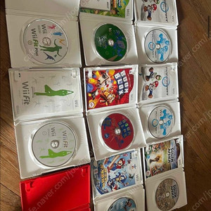 닌텐도 Wii 피트 게임팩 세트