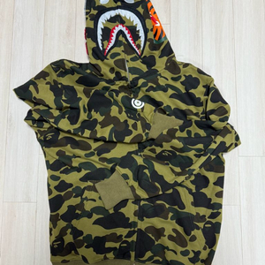 베이프 샤크후드 녹계 L