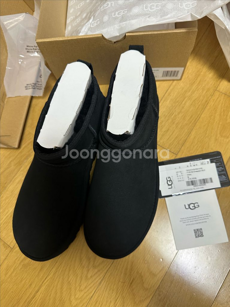 어그 클래식 울트라 미니 블랙 W5, W9--2