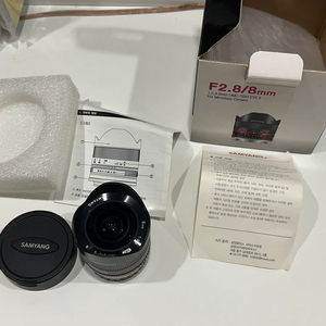 삼양 8mm F2.8 UMC Fish-eye mk2 어안렌즈 후지마운트