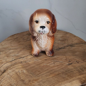 강아지화병 세라믹강아지 빈티지화병 강아지화분 빈티지화분 플랜터 빈티지플랜터