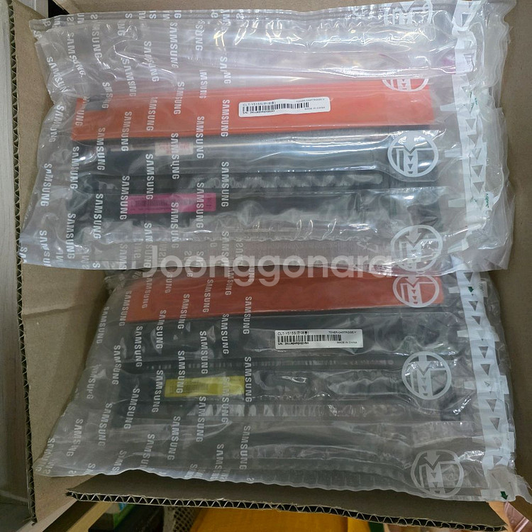 삼성 SL-C565W 컬러 레이저 프린터에 맞는 정품토너 다 쓴 카트리지 판매합니다.(프린터기는 판매아닙니다.))--1