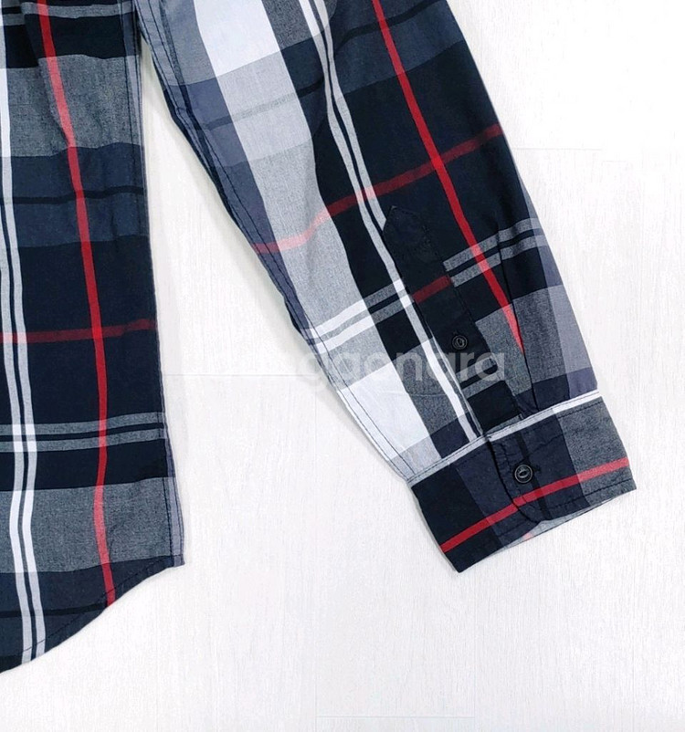 리바이스 버튼다운 체크셔츠 XL--13