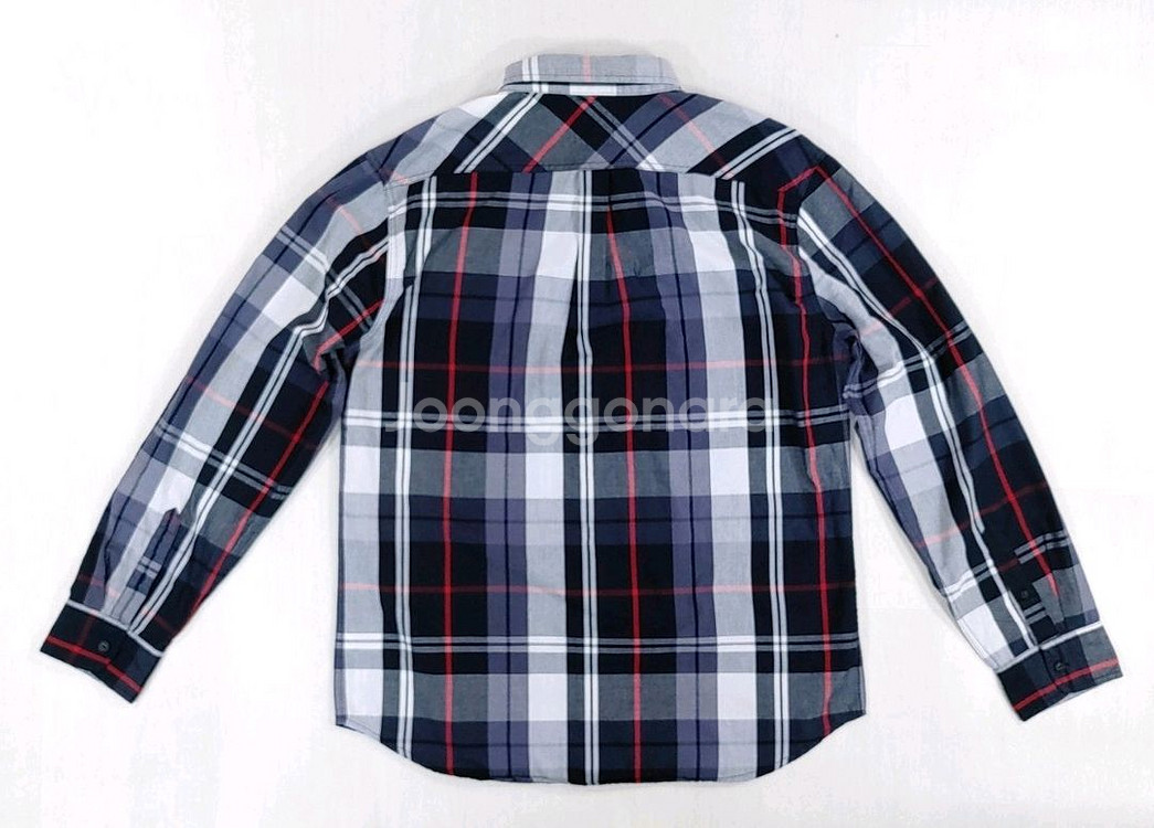 리바이스 버튼다운 체크셔츠 XL--12