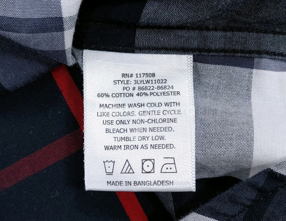 리바이스 버튼다운 체크셔츠 XL--15