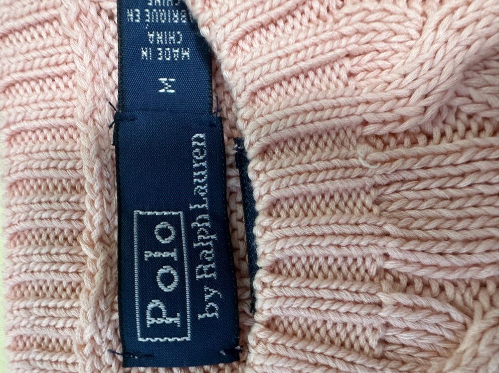 폴로 랄프로렌 케이블 니트 스웨터 M--1