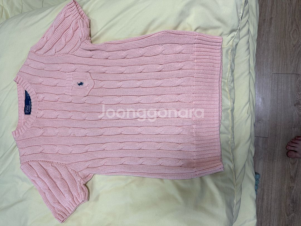 폴로 랄프로렌 케이블 니트 스웨터 M--0