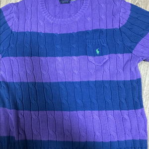 폴로 랄프로렌 피마코튼 케이블 니트 XL