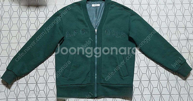 APC골프 정품 집업 판매합니다--4
