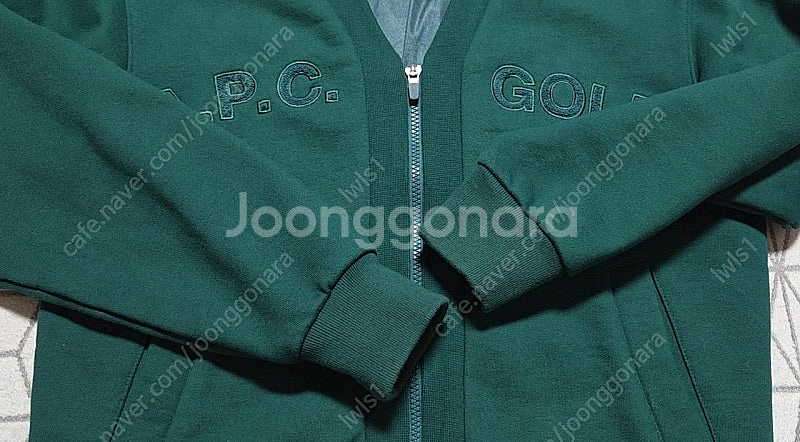 APC골프 정품 집업 판매합니다--6