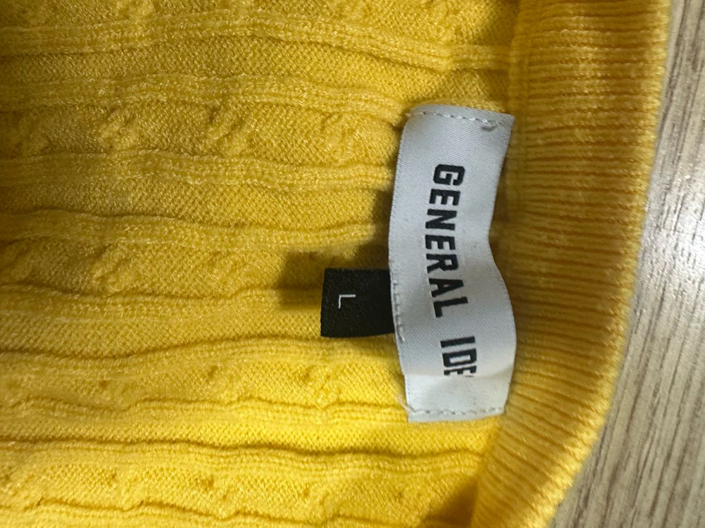 제네럴아이디어 케이블 니트 스웨터--2