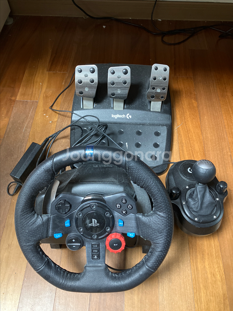 로지텍 G29 레이싱휠 세트--0