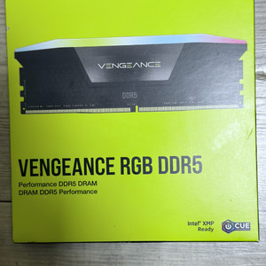 DDR5 64gb x2 커세어 vengeance 미개봉 128gb