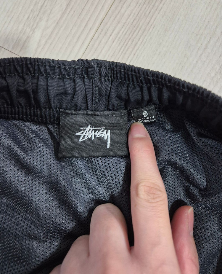 스투시 SS 링크 워터 쇼츠 반바지 블랙 S 이미지