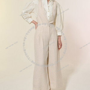 랑방 90퍼 트위드 점프슈트 55 이미지