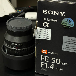 소니 FE 50mm F1.4 GM 렌즈