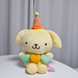 새상품) 산리오 폼폼푸린 트리플하트 중형 인형