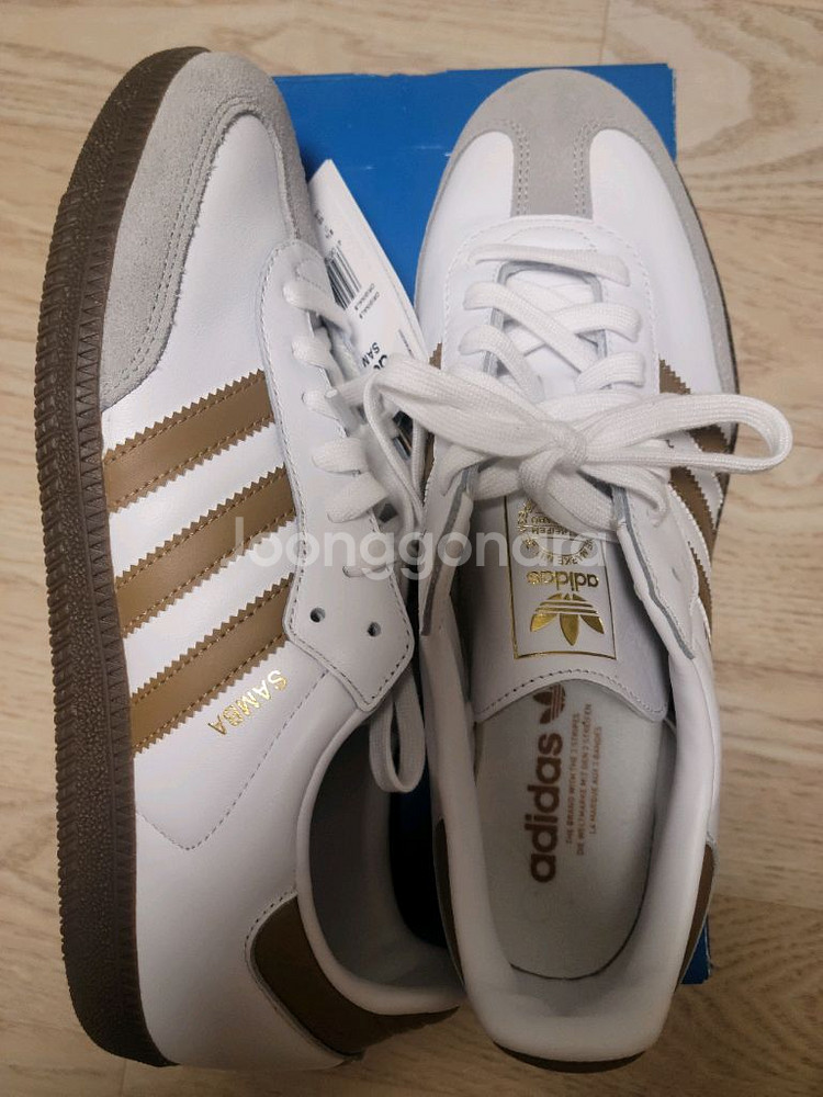 아디다스 삼바 OG 화이트브라운 280--3