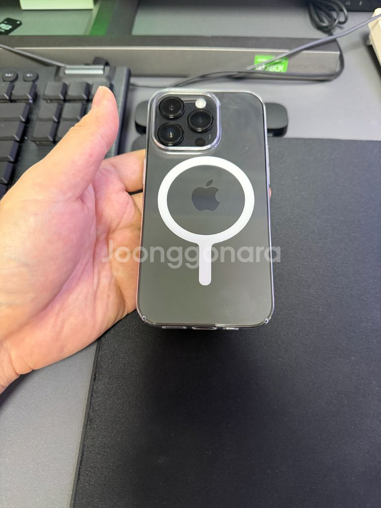 아이폰14 프로 128g 스페이스그레이 신동품 팝니다--1