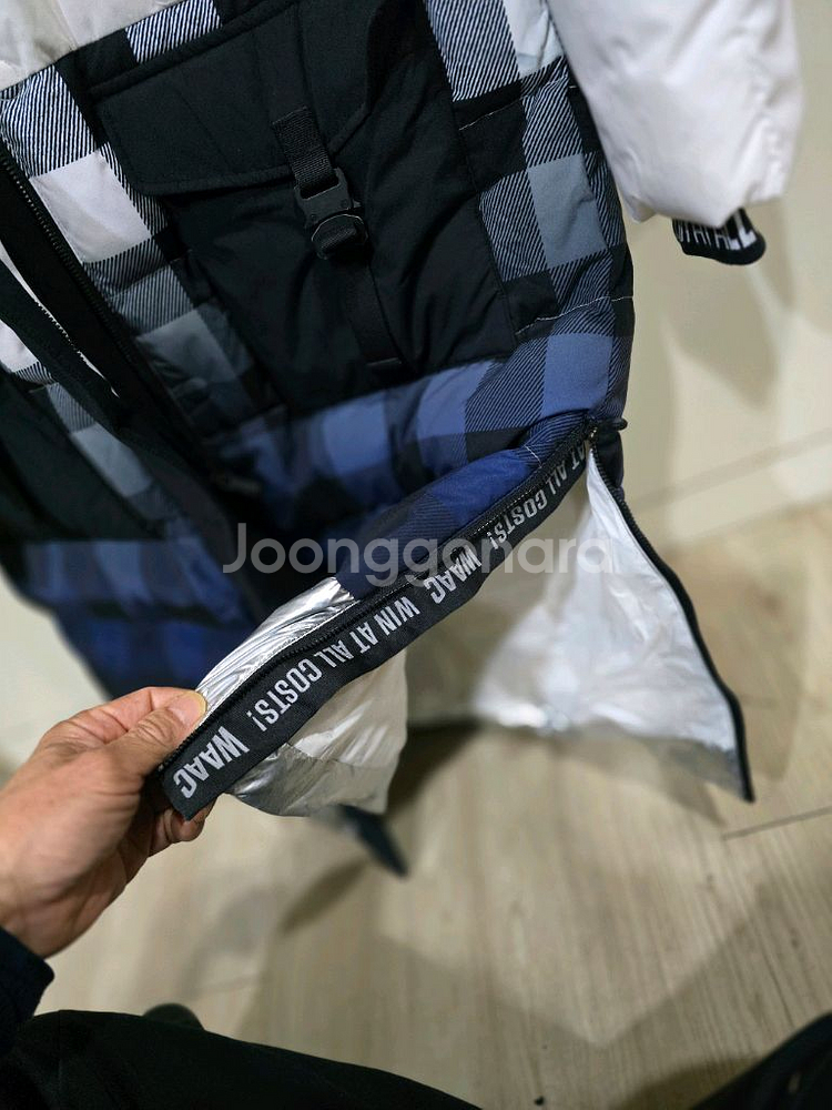 WAAC GOLF 구스다운 롱패딩 95--5