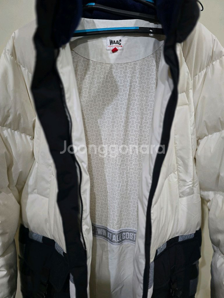 WAAC GOLF 구스다운 롱패딩 95--2