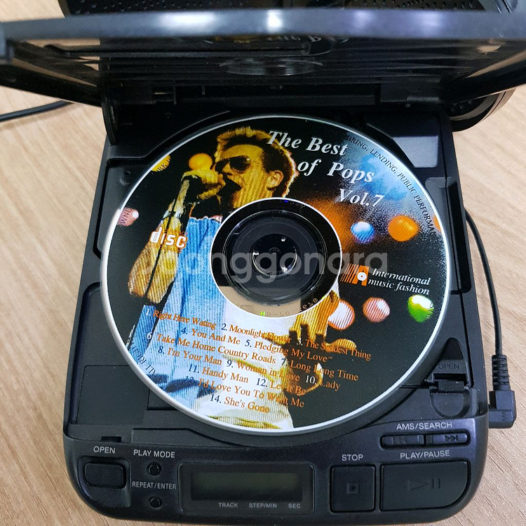 소니 디스크맨 CD플레이어--1