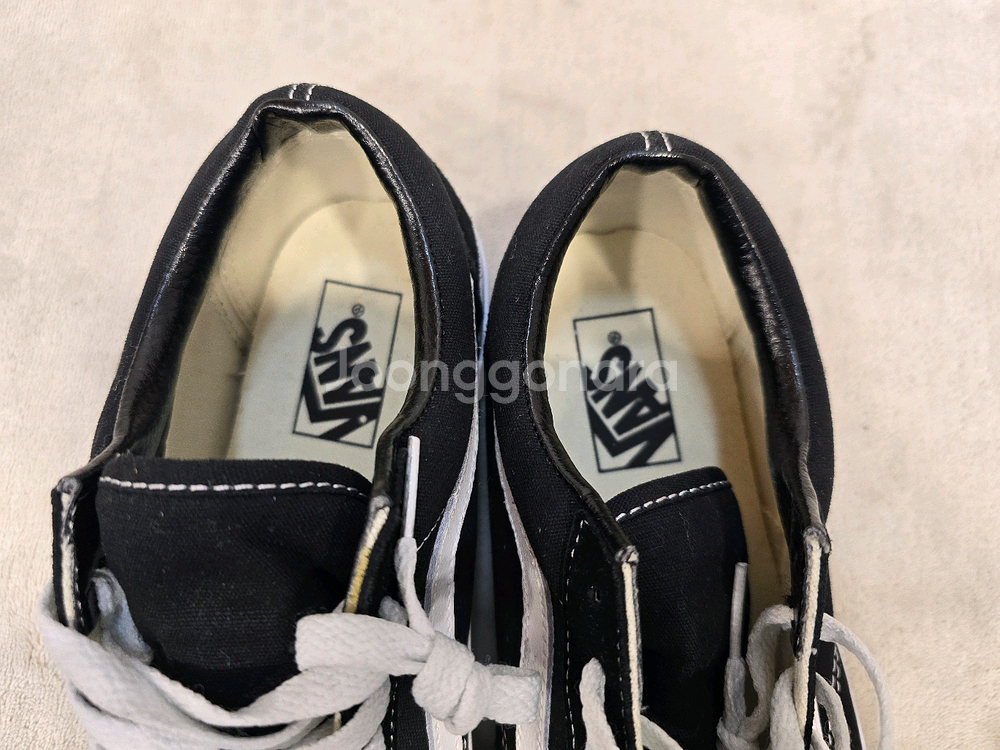 반스 올드스쿨 블랙 스니커즈 265--5