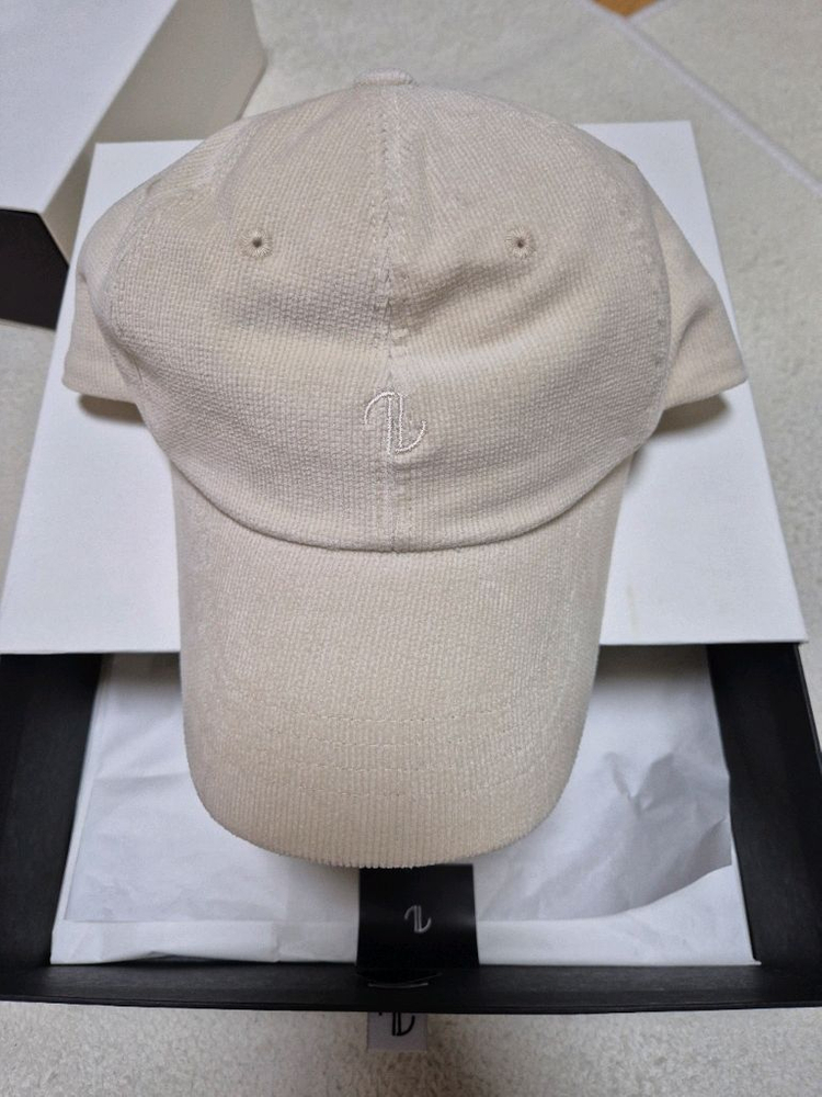 더로랑 코듀로이 볼캡 새상품 베이지 / 딥와인컬러 (일괄 11) 이미지