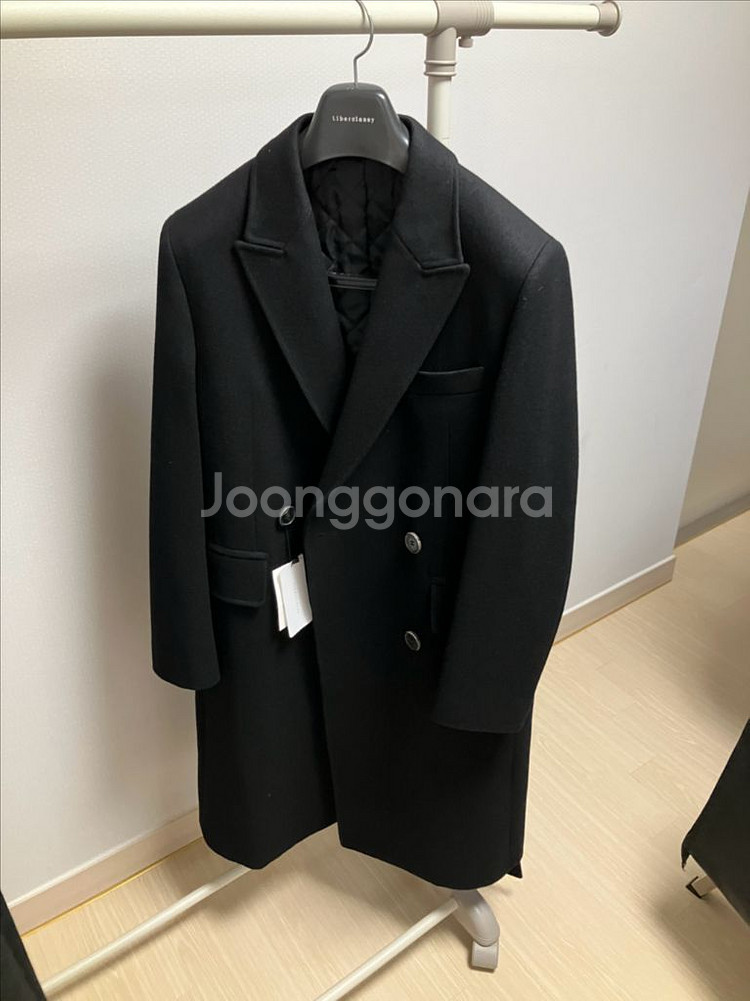 리버클래시 블랙 더블코트 / 95 새상품--3