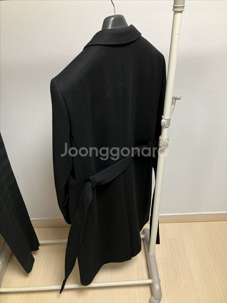 리버클래시 블랙 더블코트 / 95 새상품--2